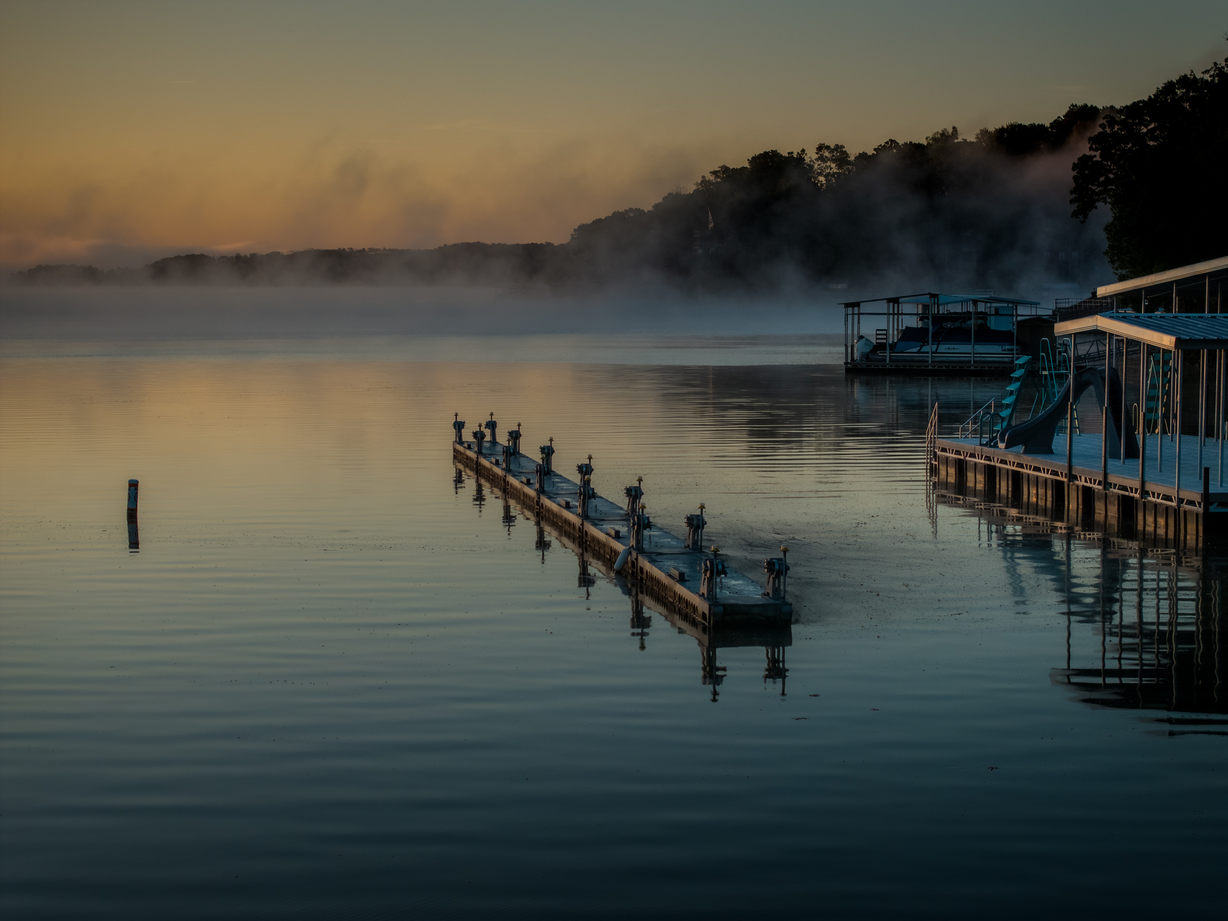 McDonald's Dock golden hour